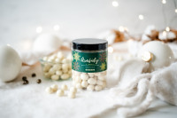 Dóza Vánoční arašídy v jogurtu 200 g